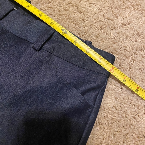 Worthington Women's Modern Fit Blue Denim Trouser Pants In Size 8 - Picture 15 of 15